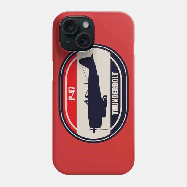 P-47 Thunderbolt Phone Case by TCP