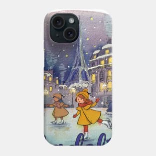 Madeline Christmas in Paris Phone Case