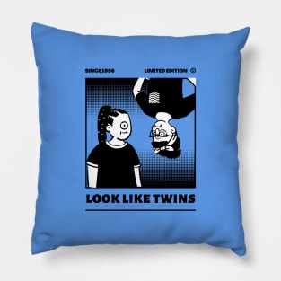 Look Like Twins 6 Pillow