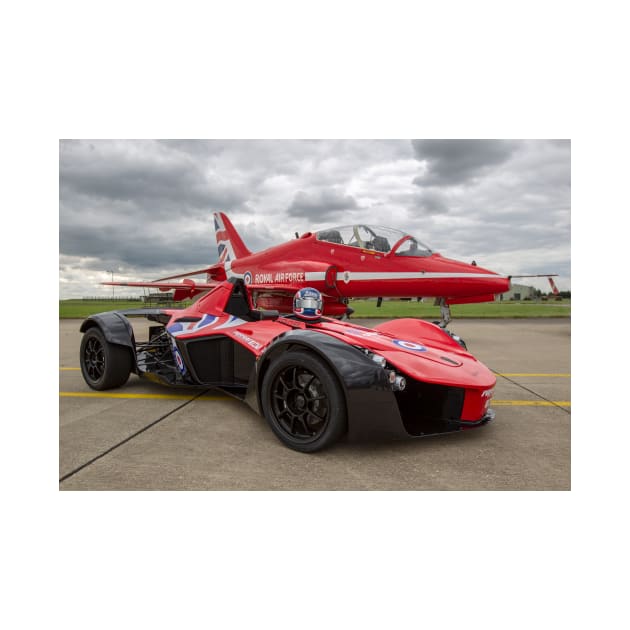 Red Arrows BAC Mono by captureasecond