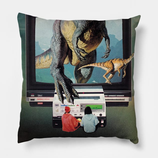 VHS Pillow by Lerson Pannawit