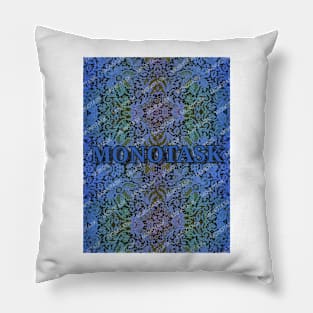 Embossed double shaded artwork Pillow