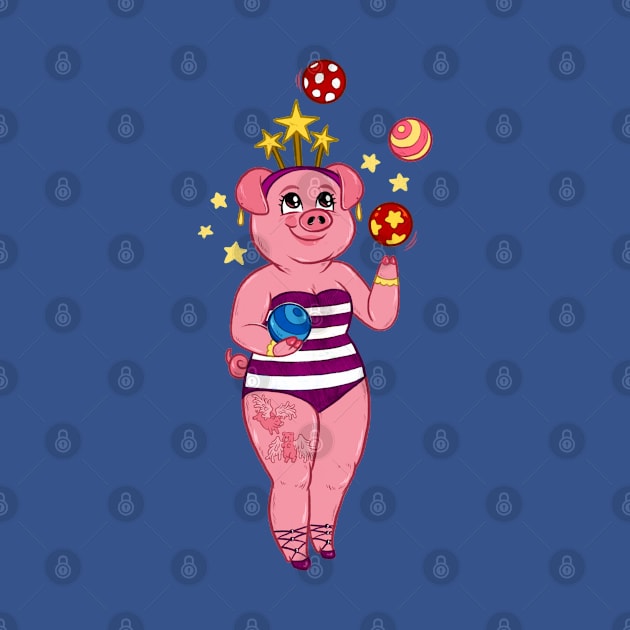 Juggling Pork by JenniferSmith