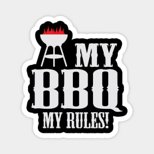 My bbq My rules (2) Magnet