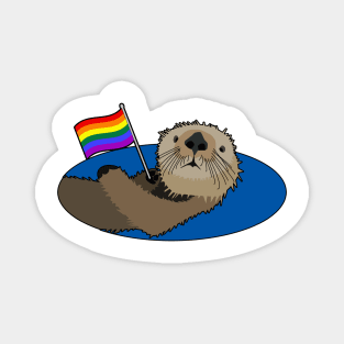 LGBTQ OTTER Magnet