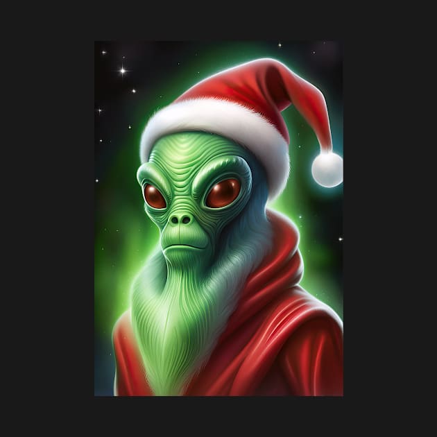 Alien Santa Claus by roswellboutique