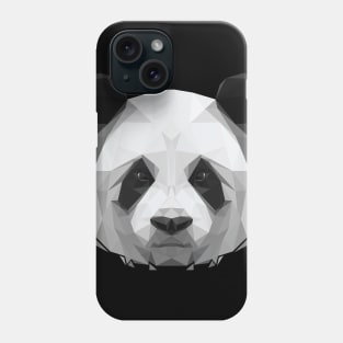 panda lowpoly art Phone Case