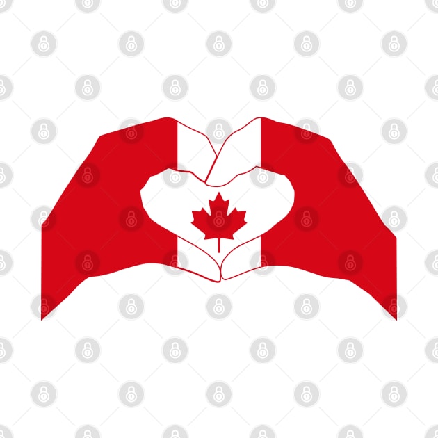 We Heart Canada Patriot Flag Series by Village Values