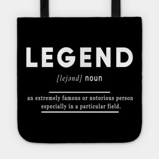 Legend Meaning Definition Black Edition Tote