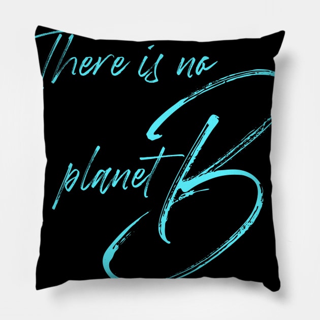 PLANET B 6 Pillow by Utopic Slaps