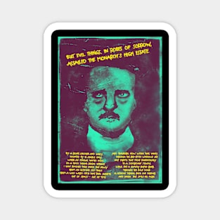 Edgar Allan Poe Magnet