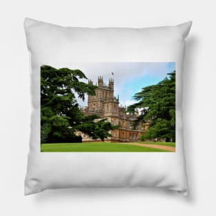 Highclere Castle Downton Abbey Hampshire England Pillow