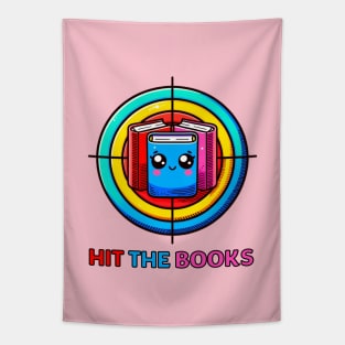 Hit The Books Target Tapestry