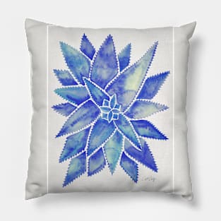 Blue Aloe Vera Pillow