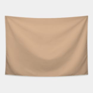 Minimalist pale roasted beige color decor Tapestry