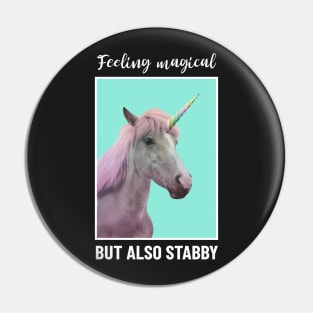 Feeling magical but also stabby Pin