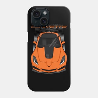 Corvette C7 ZR1 - Orange Phone Case