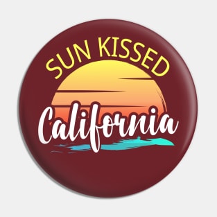 Sun Kissed California Pin