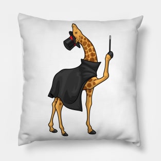 Giraffe Magician Magic wand Pillow