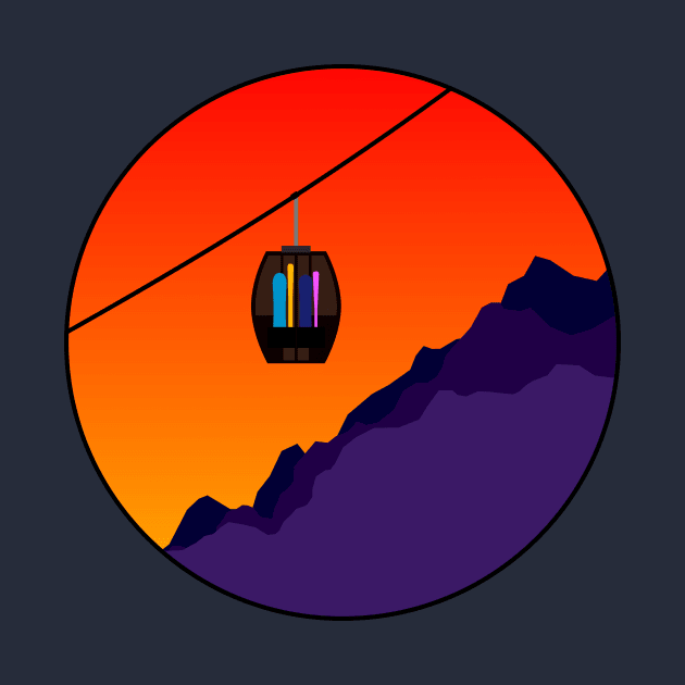Gondola Sunrise by ChasingGnarnia
