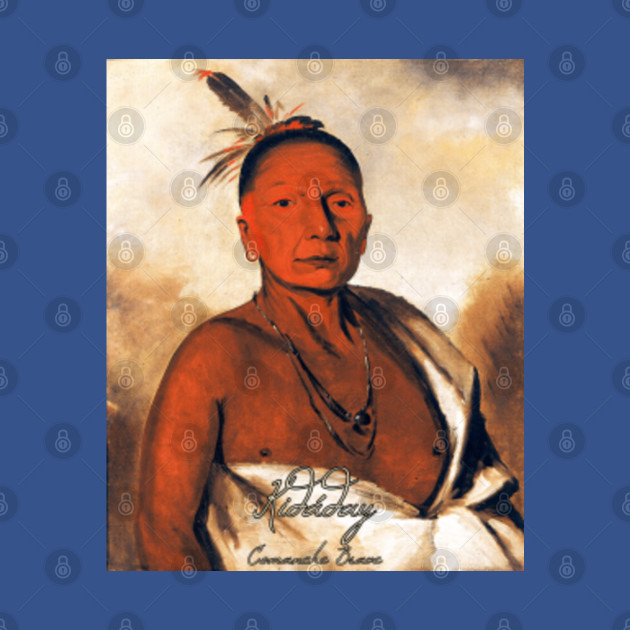 Discover Kidáday a Distinguished Comanche Brave. - Native American - T-Shirt