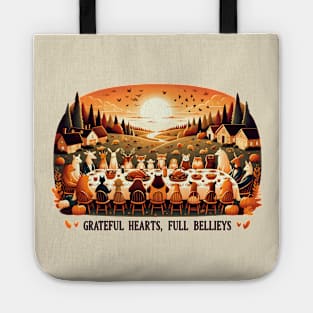 Woodland Thanksgiving Tote