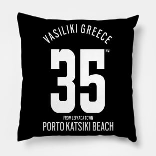 Griechenland Porto Katsiki Beach Holiday Fun Pillow