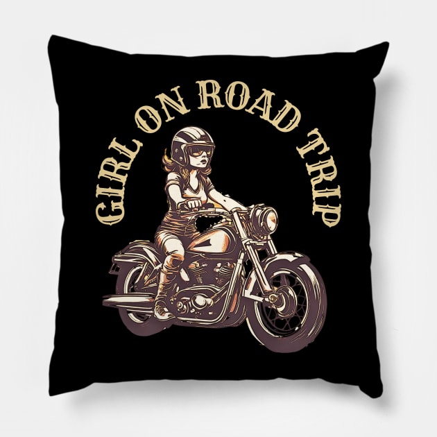 Girls-trip Pillow by Jhontee