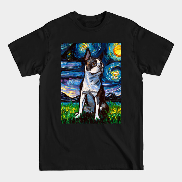 Discover Boston Terrier Night 2 - Boston Terrier - T-Shirt