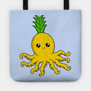 Pineapple Octopus Kawaii Tote