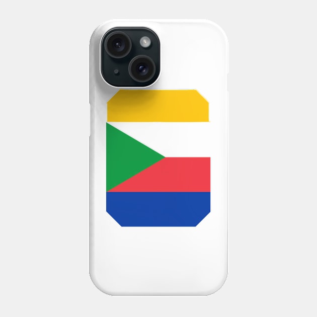 Comoros Flag Phone Case by Art Enthusiast