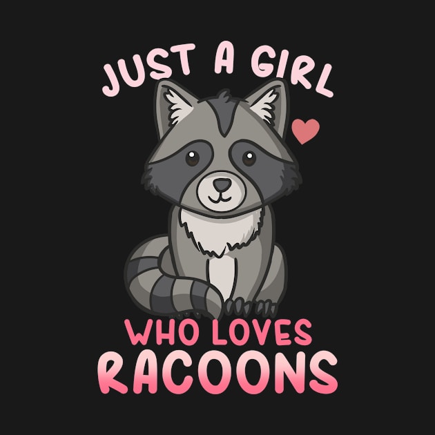 Raccoon Kawaii Raccoon Lover by CreativeGiftShop