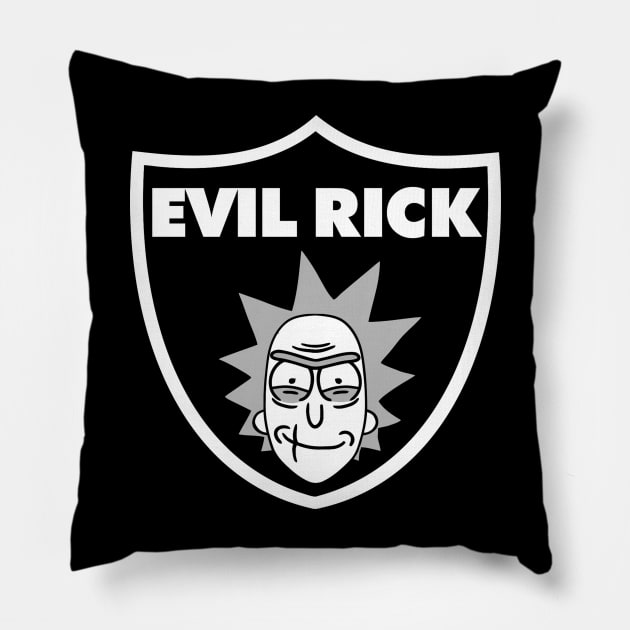 Evil Mad Scientist raid Pillow by buby87