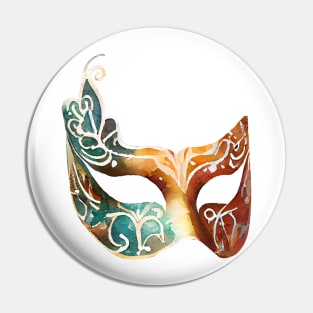 Masquerade mask Pin