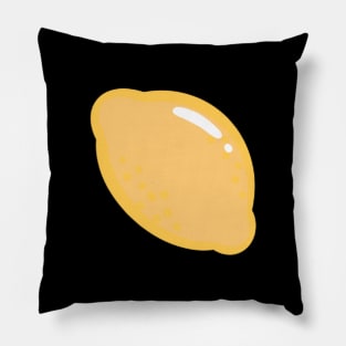 Cartoon Yellow Citrus Lemon Pillow