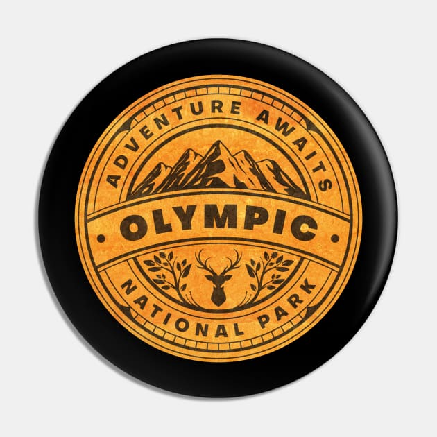 Olympic National Park Pin by JordanHolmes