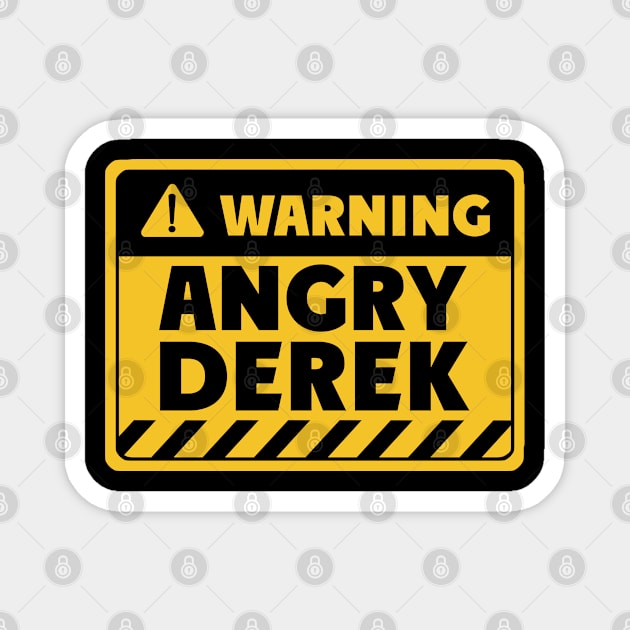 Angry Derek Magnet by EriEri