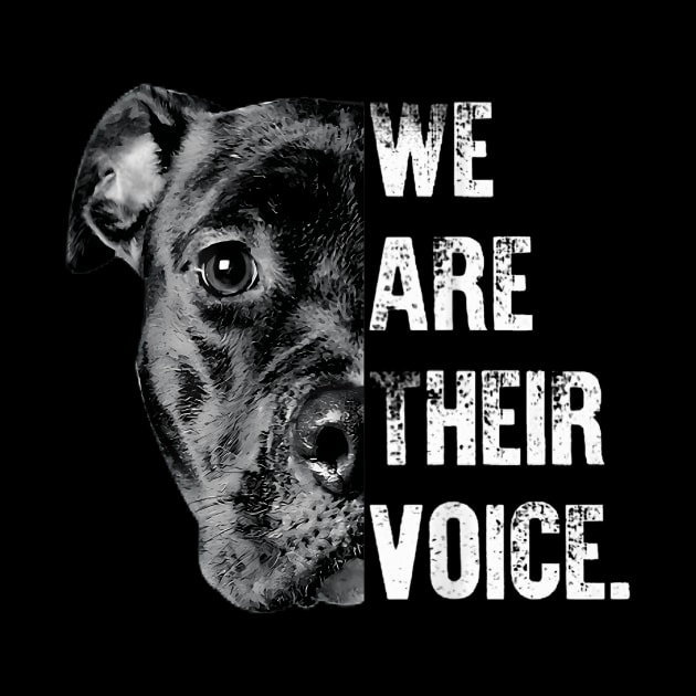 Love Pitbull We Are Their Voice by SnugFarm