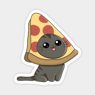 Pizza Cat Magnet