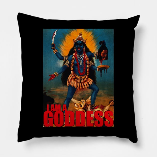 Kali - Goddess Pillow by artpirate