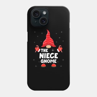 The Niece Gnome Matching Family Christmas Pajama Phone Case