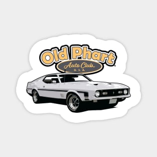 Old Phart Auto Club - Mustang Magnet