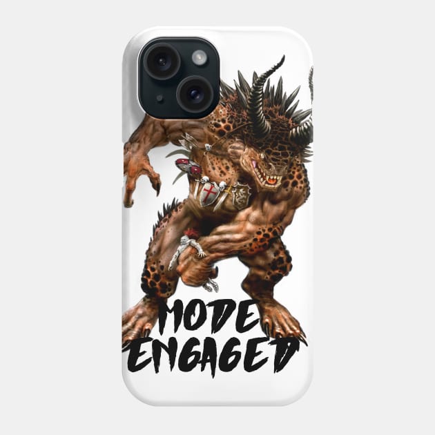 Engage the BEAST Within! Phone Case by Mystik Media LLC