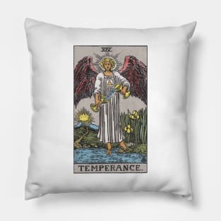 Temperance, Raider Waite Tarot, Divination Tarot Pillow