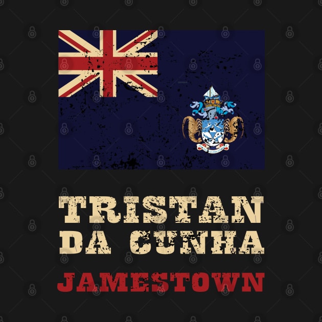 Flag of Tristan da Cunha by KewaleeTee