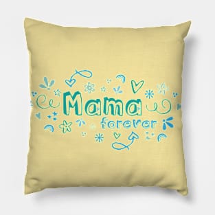 Mama Forever Symbols of Love Pillow