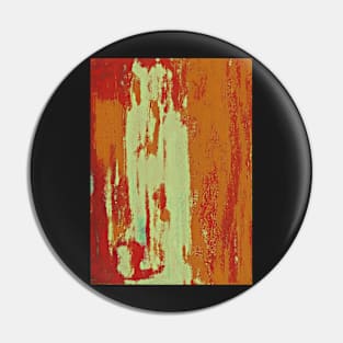 Two Spirits In The Orange Space Pin