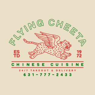 Flying Cheeta Chinese Cuisine T-Shirt