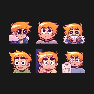 Scott Pilgrim Sticker Set T-Shirt