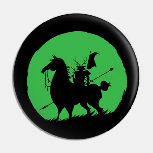 Shadow Green Warrior Pin